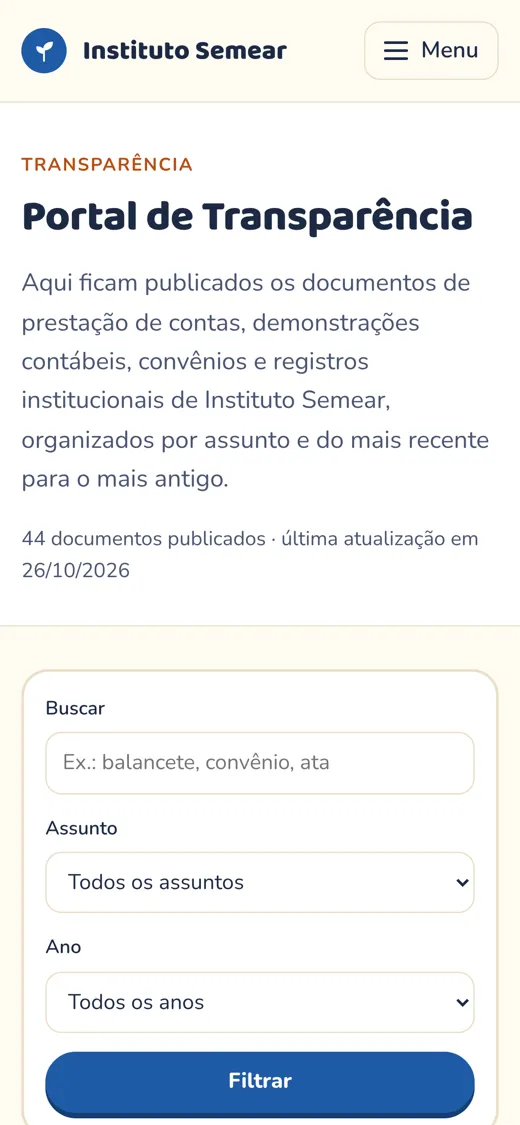 Tema Educação no celular